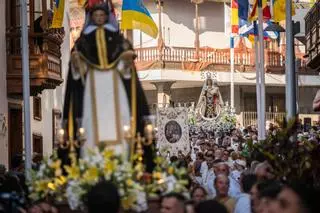 Embarcación de la Virgen del Carmen en Puerto de la Cruz