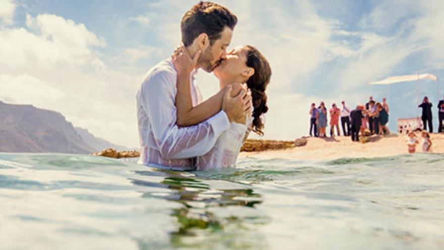 Una boda en La Graciosa.