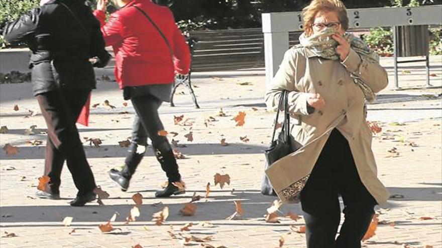 Castellón, en alerta amarilla por vientos fuertes hoy y mañana