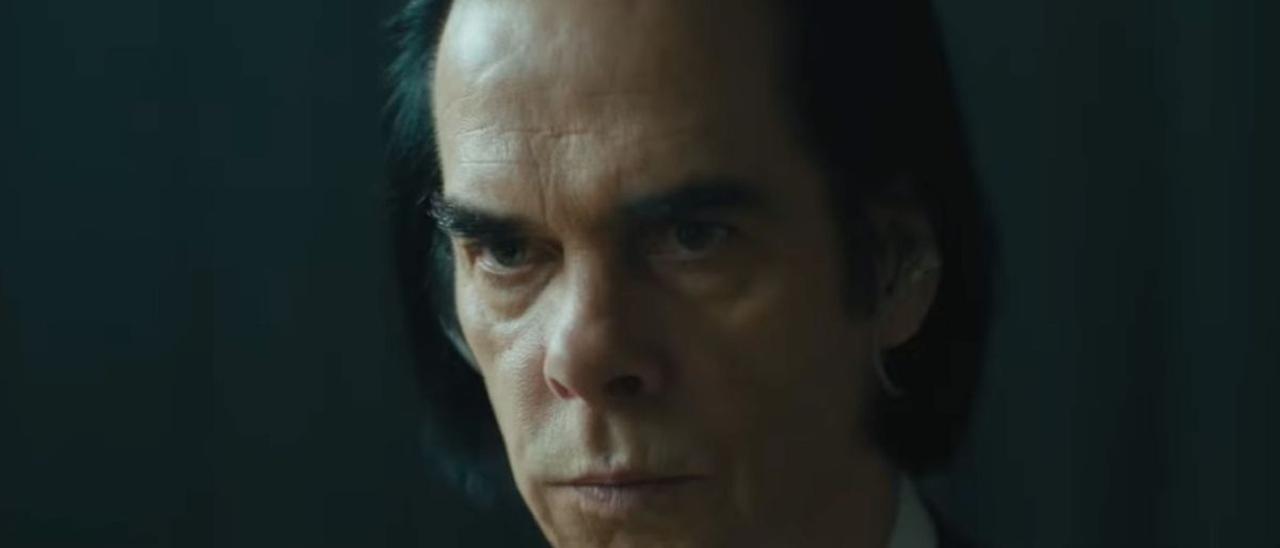 Nick Cave, en un fotograma de ’This much I know to be true’.