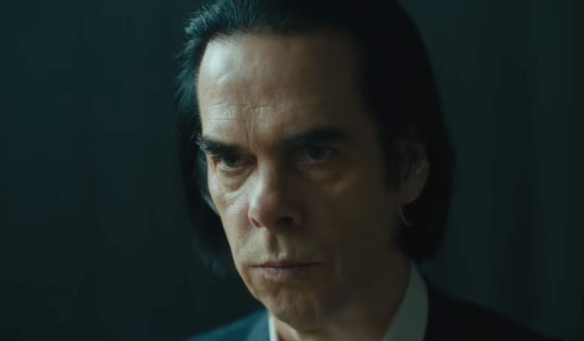 Nick Cave, en un fotograma de ’This much I know to be true’.