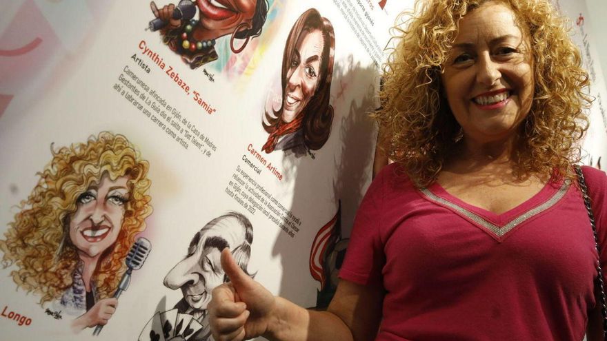 Mina Longo, cantante que será pregonera de Begoña: &quot;Me ilusiona el Gijón del futuro, la ciudad está creciendo&quot;