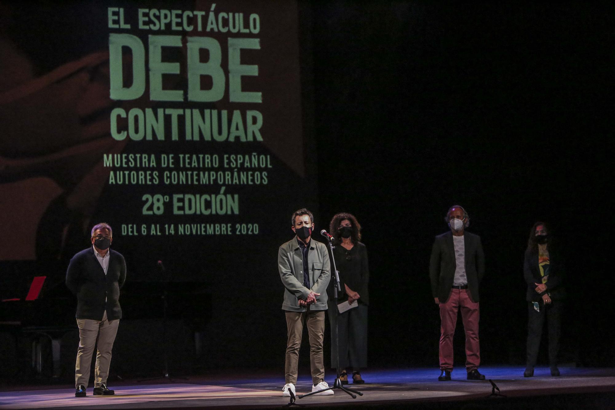 La Muestra de Teatro de Alicante sube a escena a los fallecidos por el covid