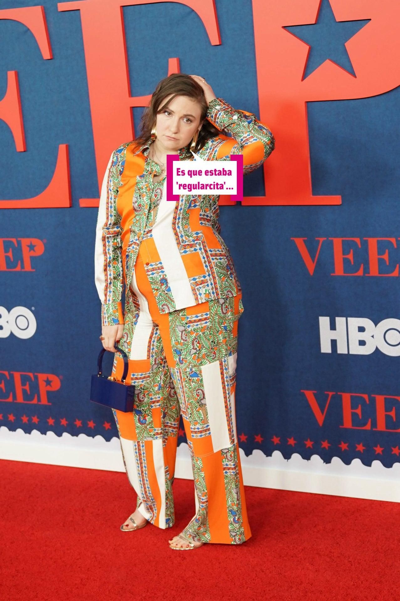 Lena Dunham estaba regularcita antes de su desintoxicacion