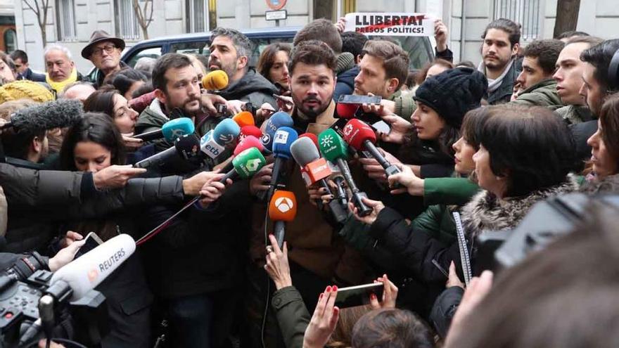 Rufián: &quot;El plan b es Junqueras&quot;