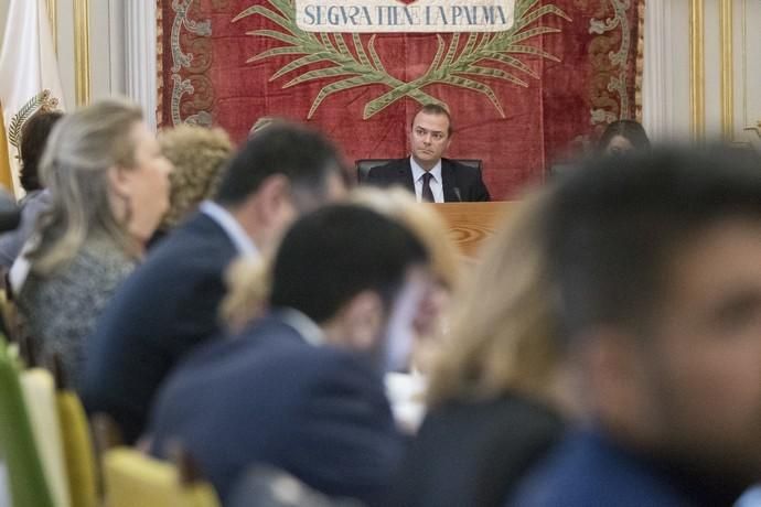 26.01.18 Pleno Ayuntamiento de Las Palmas de GC.Casas Consistoriales.Fotos Tony Hernández