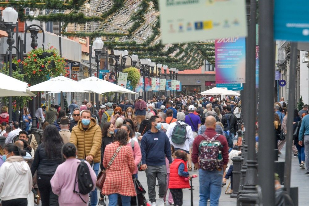 Compras en Triana antes de la Navidad (6/12/2021)