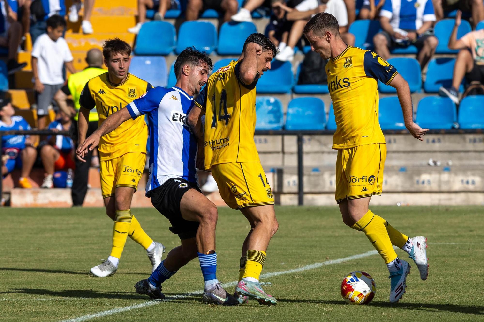 El Hércules vuelve a desilusionar al Rico Pérez