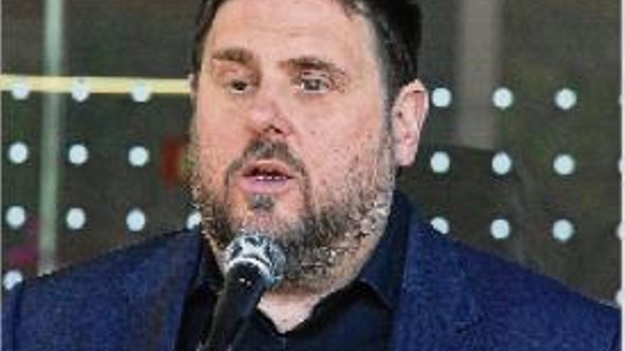 El vicepresident del Govern català, Oriol Junqueras