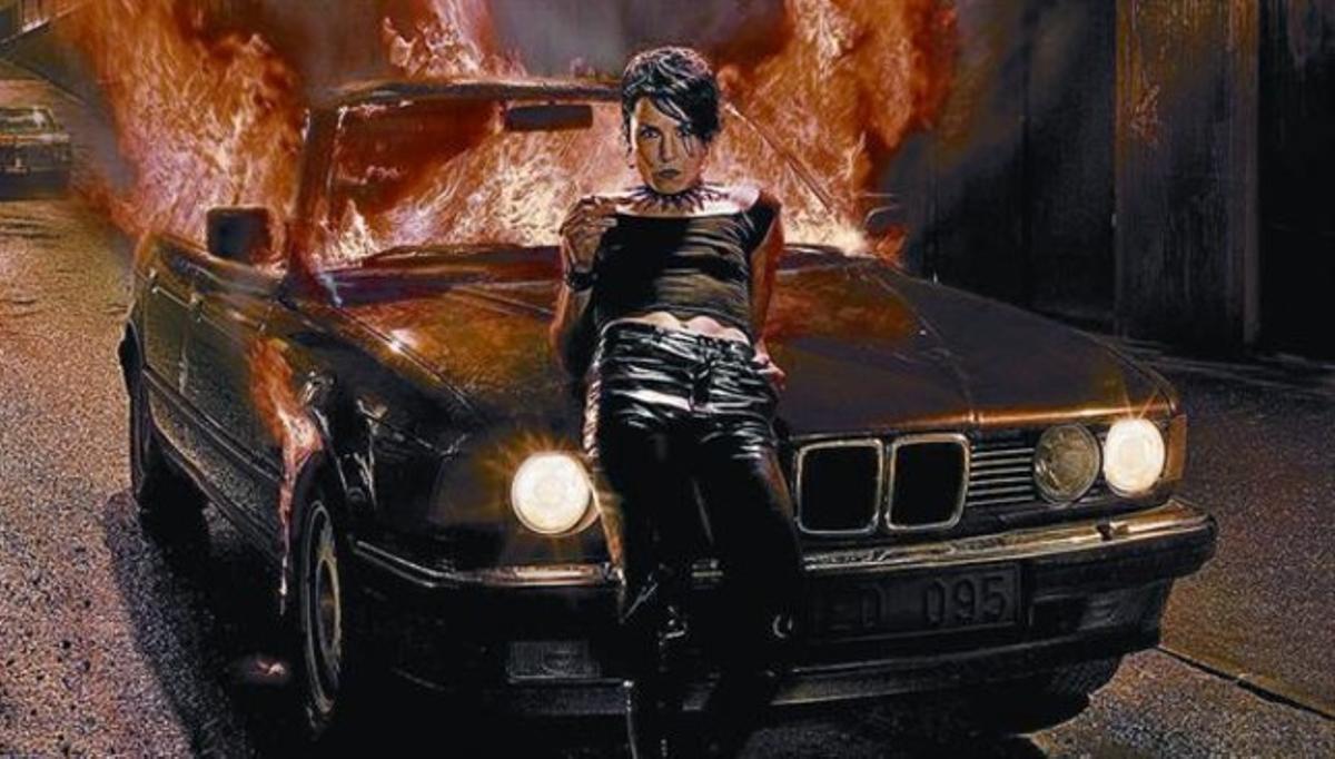 La actriz Noomi Rapace, en su papel de Lisbeth Salander, en la versión sueca de la adaptación al cine de la saga 'Millennium'.
