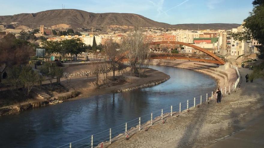 Las obras del paseo ribereño de Cieza