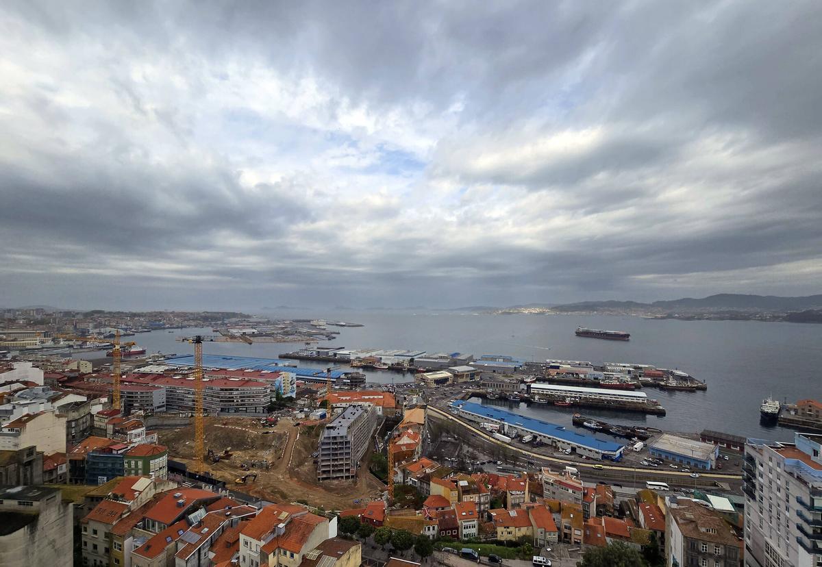 Vista general de la ciudad de Vigo.