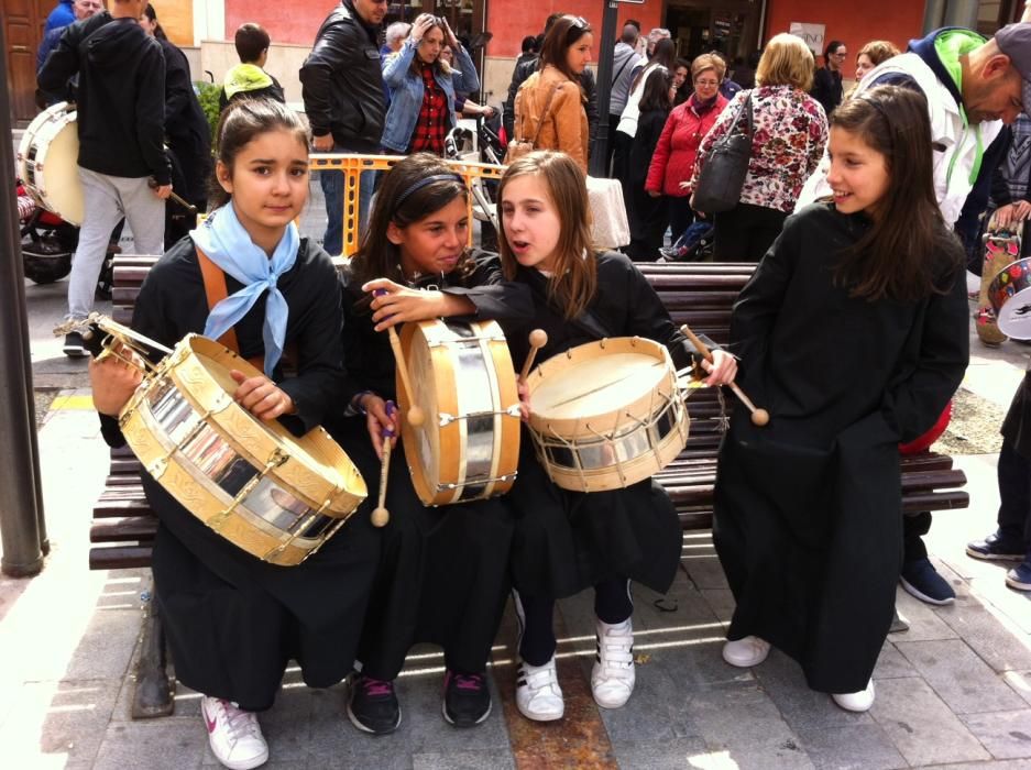 Tamborada infantil de Mula