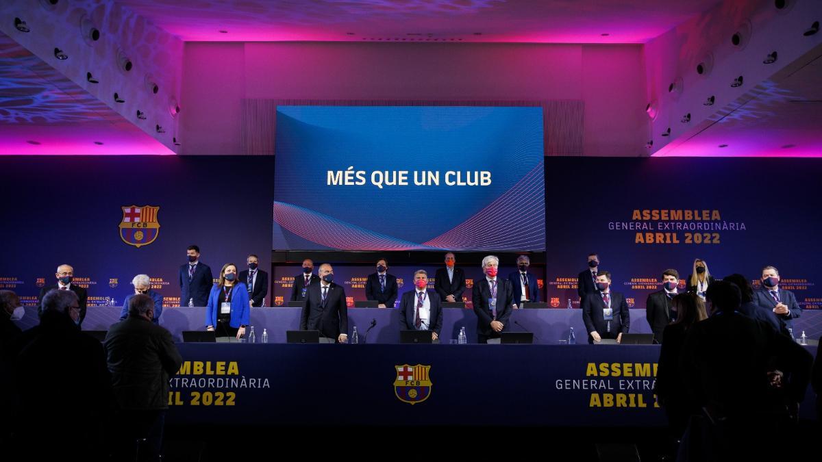 Asamblea extraordinaria de socios compomisarios del Barça
