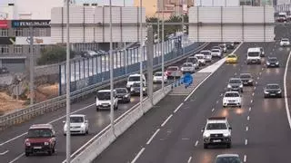 Obras en la TF-1: así afectarán los trabajos a la circulación de la autopista del Sur