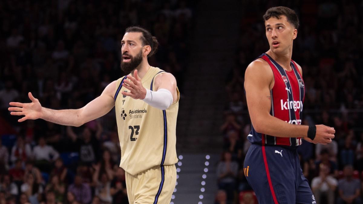 Tornike Shengelia brilló en la victoria del Barça ante Baskonia