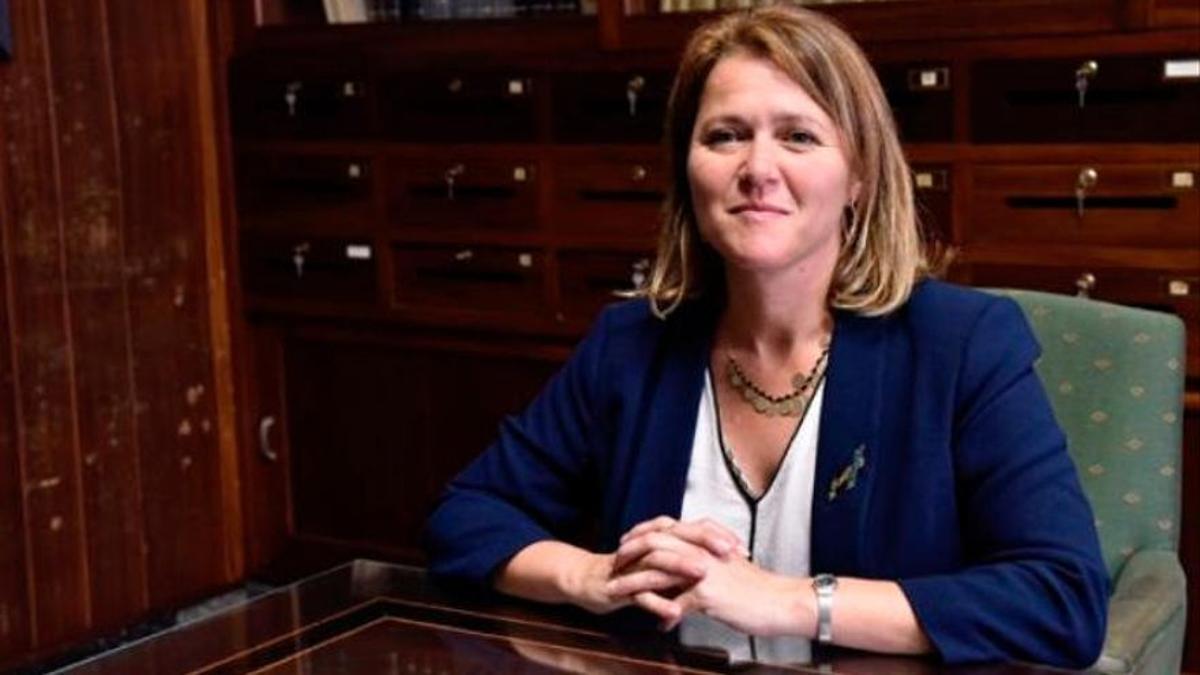 La consejera del Área, Alicia Vanoostende.