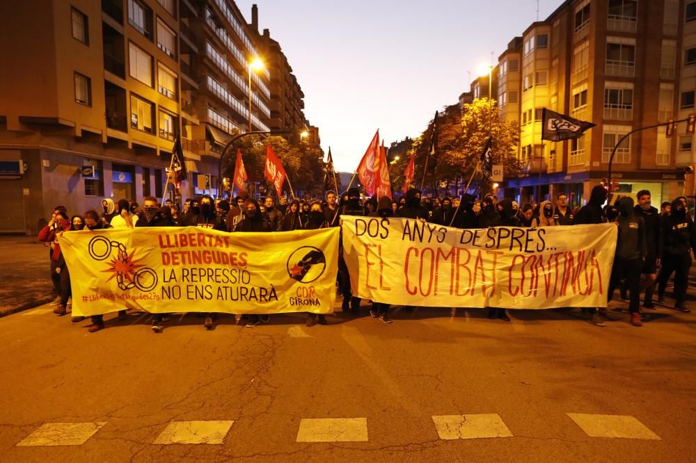 Manifestacions pel segon aniversari del referèndum de l'1 d'octubre