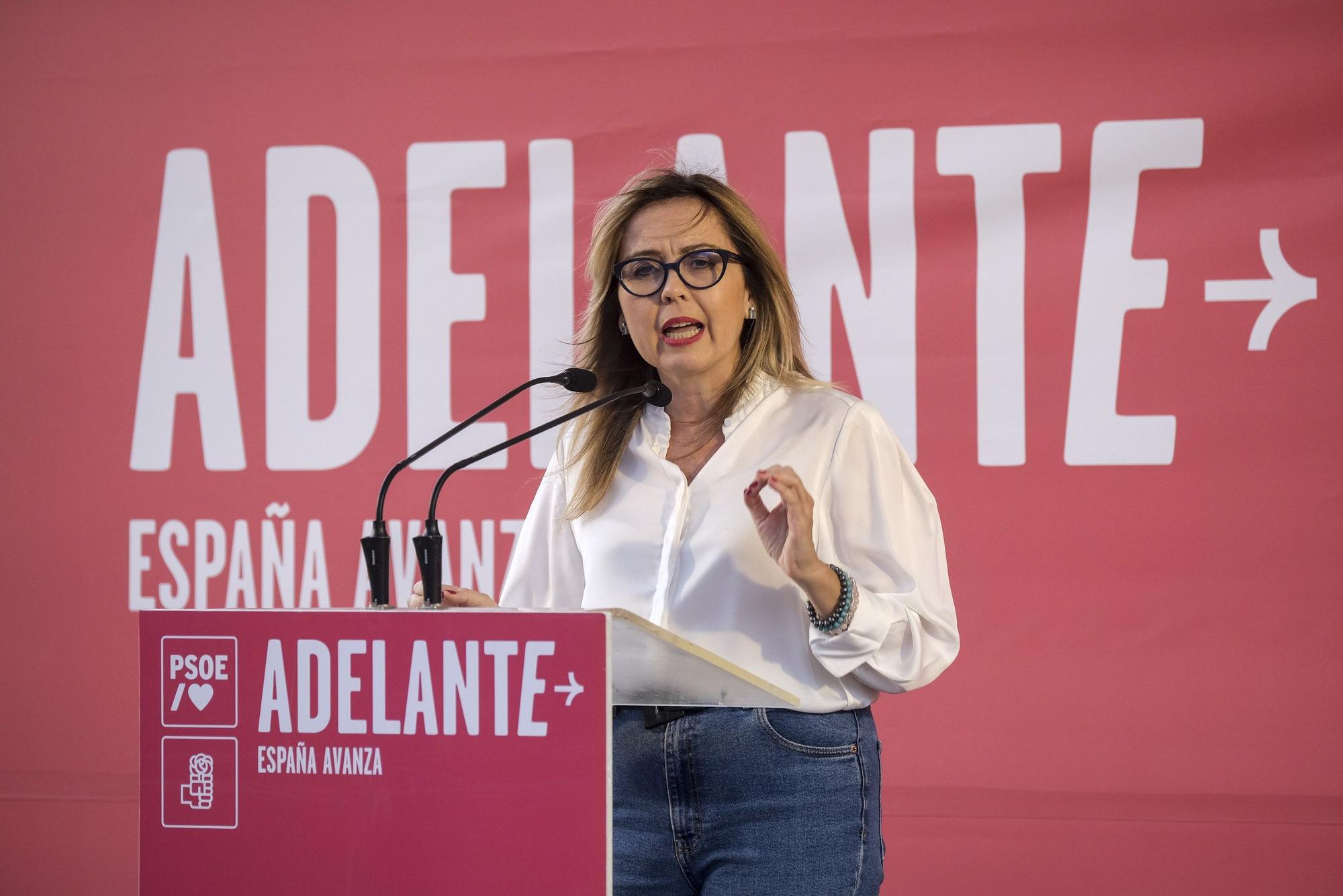 Cierre de la campaña electoral 23J del PSOE Canarias en el Estadio Insular de Gran Canaria