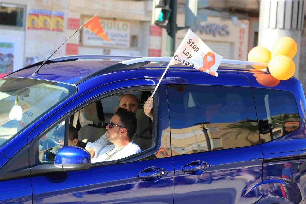 Protesta en Cartagena contra la Ley Celaá