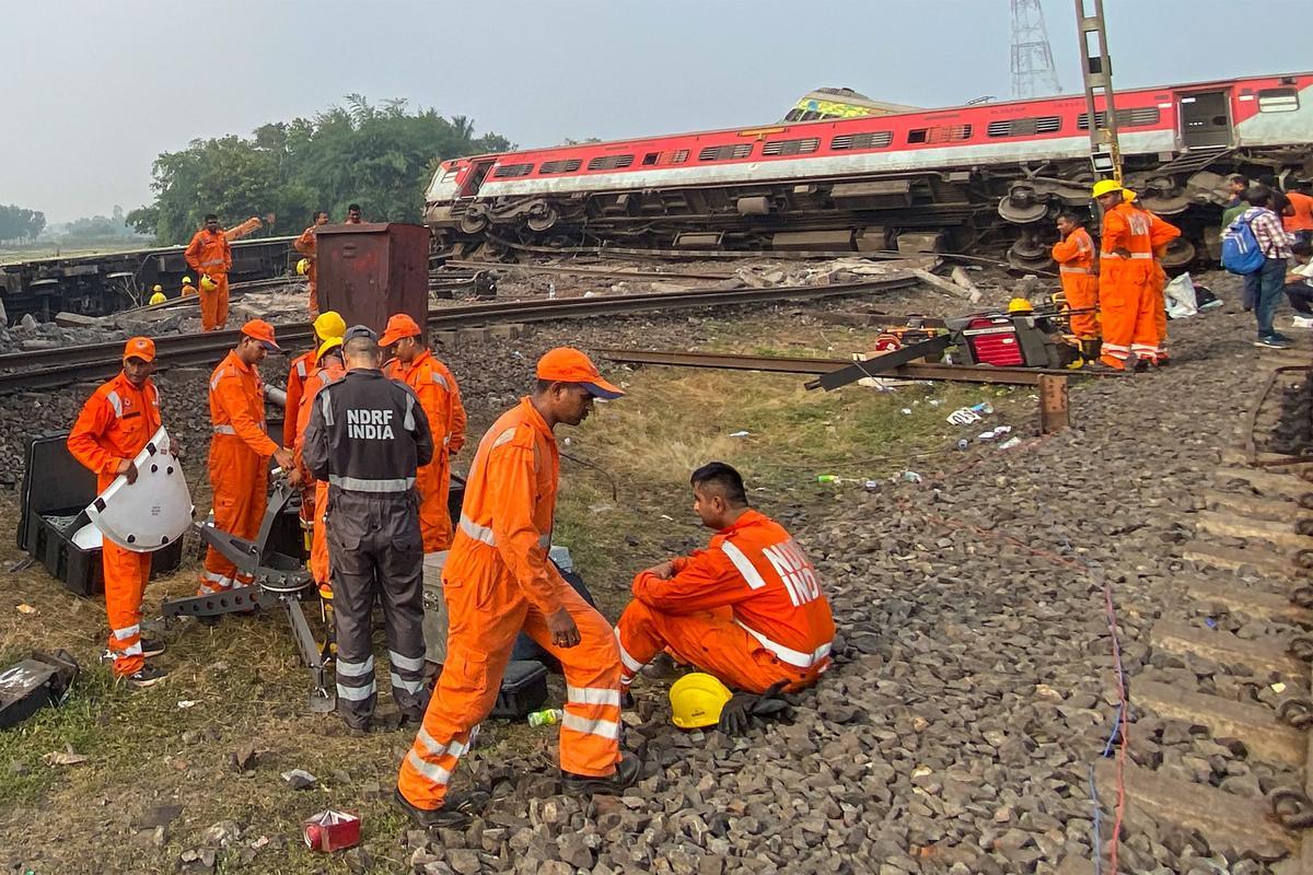 Accidente mortal de tren en la India