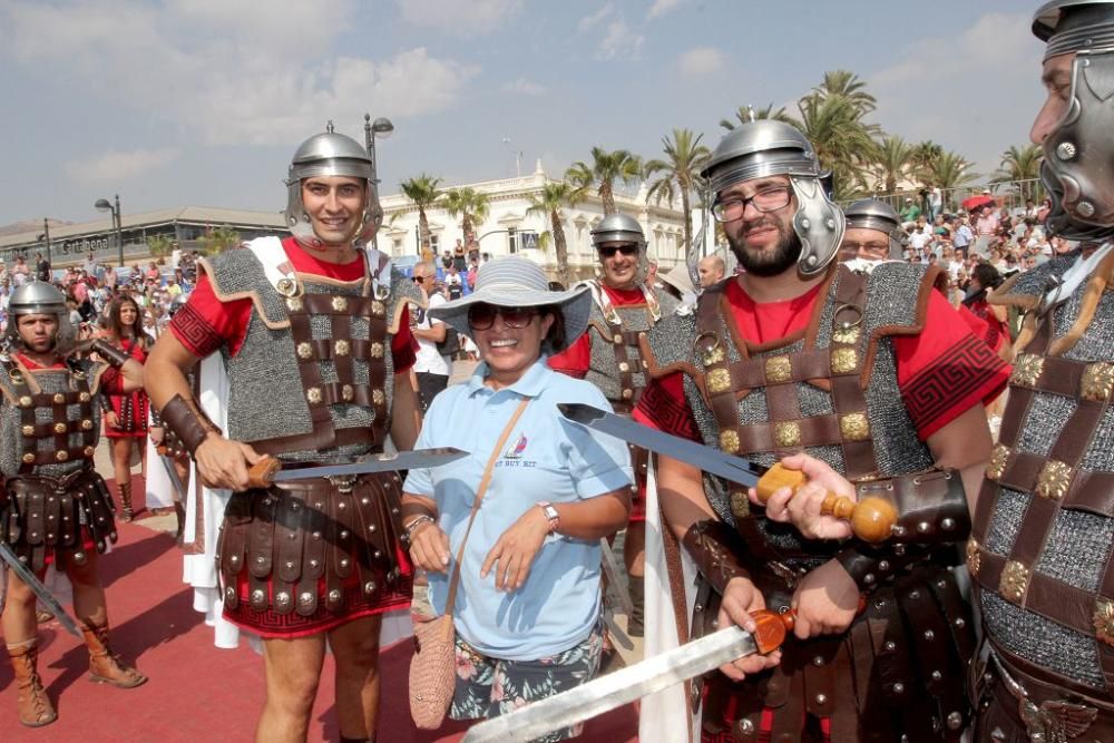 Los turistas disfrutan de Carthagineses y Romanos