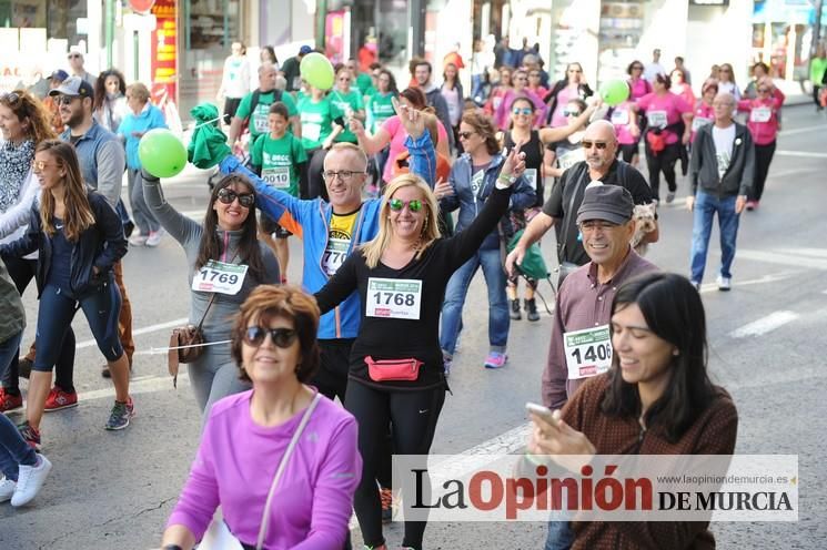 2.000 personas marchan contra el cáncer en Murcia