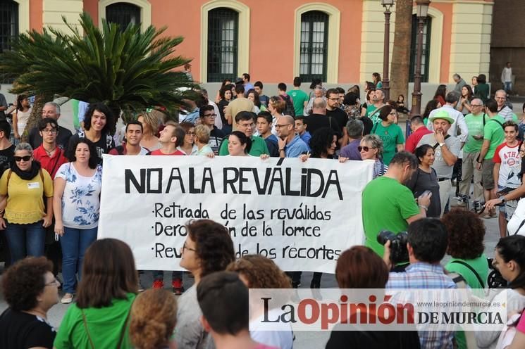 Manifestación contra la LOMCE en Murcia