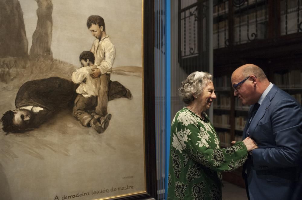 La inauguración de la muestra, este jueves