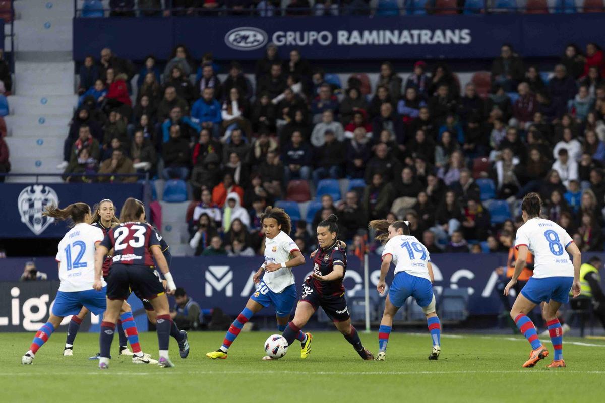 Partido Levante femenino- Barcelona