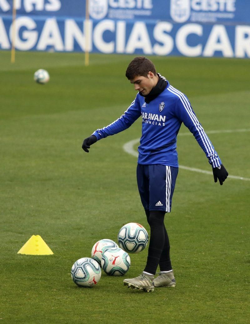 Entrenamiento del Real Zaragoza 19 de diciembre