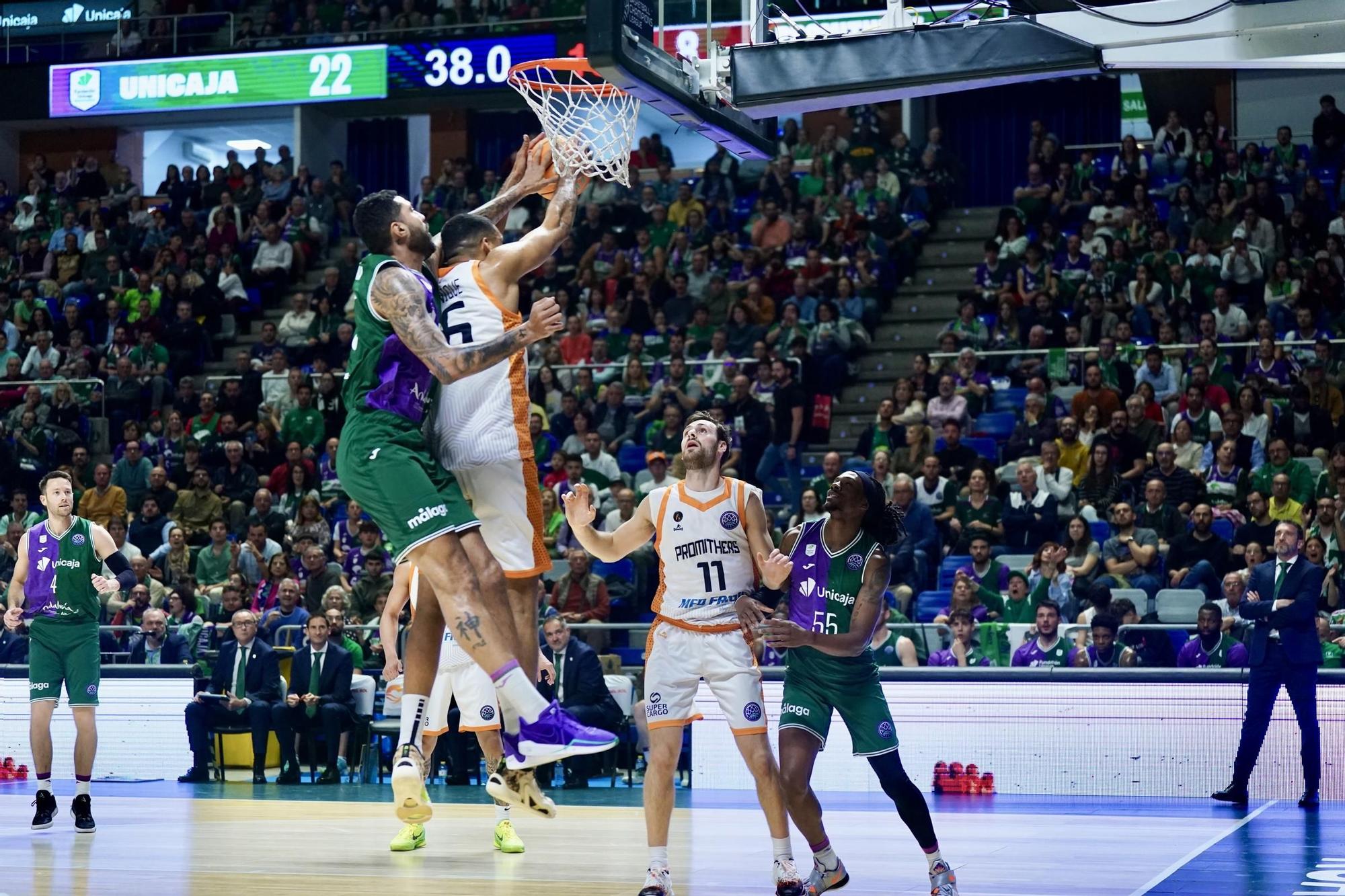 Cuartos de final de la BCL: Unicaja-Promitheas, en imágenes