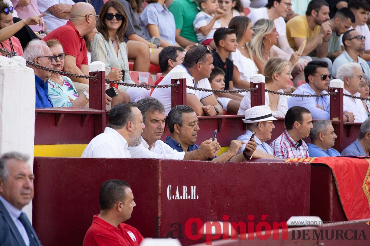 Así se vivió en los graderías la primera novillada de la Feria de Murcia