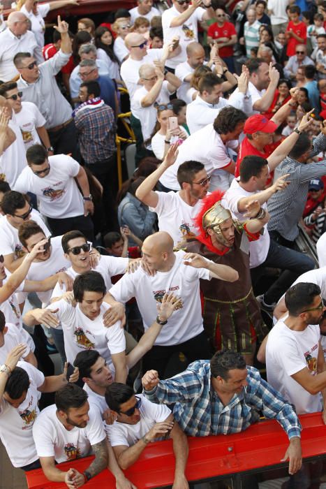 Así ha sido la fiesta del ascenso del Atlético Saguntino a Segunda B