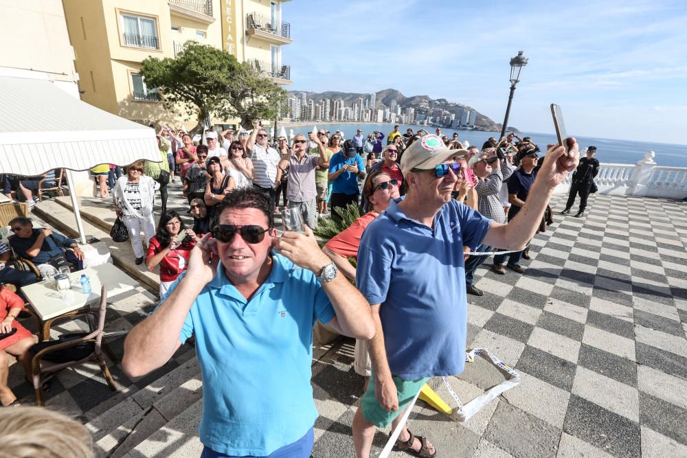 Mascletà en Benidorm