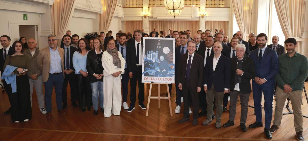 El Celta y el Lyon se dan la mano en la sede de Príncipe.