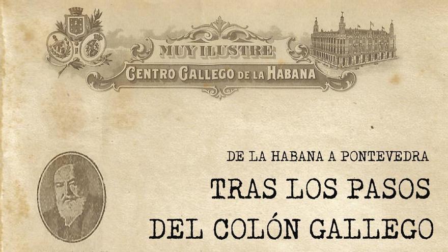 Invitación al homenaje que se celebrará en La Habana. // A. Colón Galego