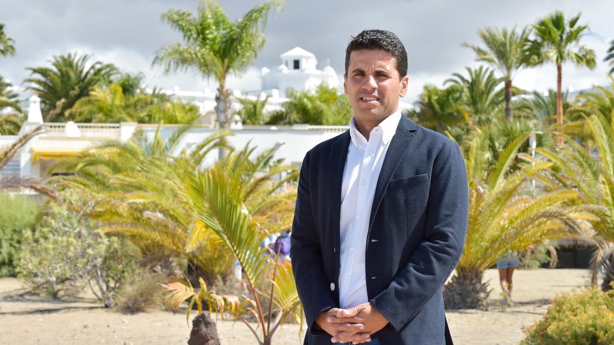 Samuel Henríquez, portavoz de Municipalistas Primero Canarias en San Bartolomé de Tirajana y exlíder de Nueva Canarias.