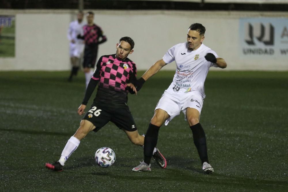 El cuadro santaeulaliense alcanza por primera vez la tercera ronda de la Copa del Rey tras lograr la clasificación en un trabajado encuentro