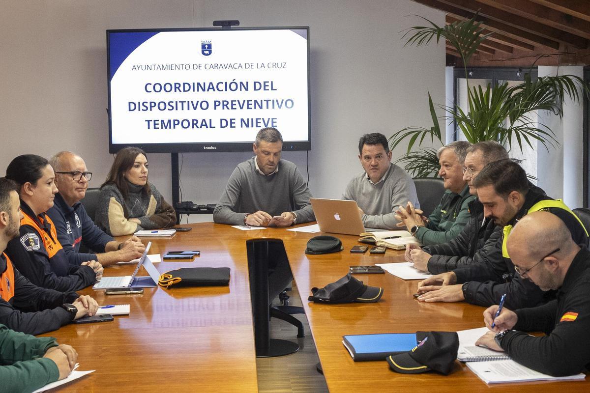 Reunión de coordinación del dispositivo preventivo del temporal de nieve