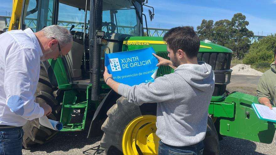 Iván Caamaño se sube al tractor de la Xunta