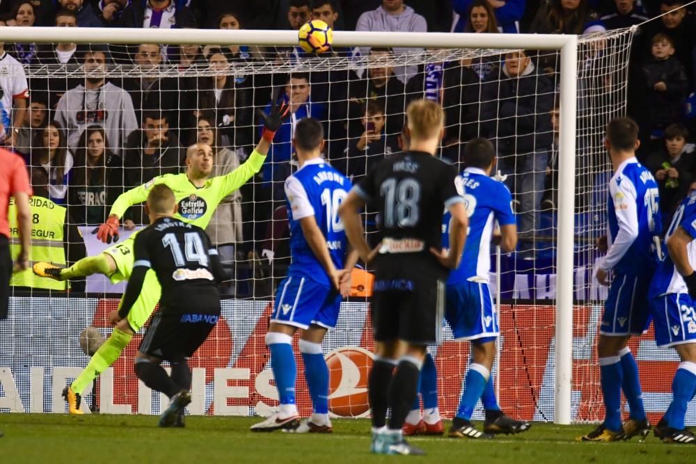 El Dépor cae ante el Celta en Riazor