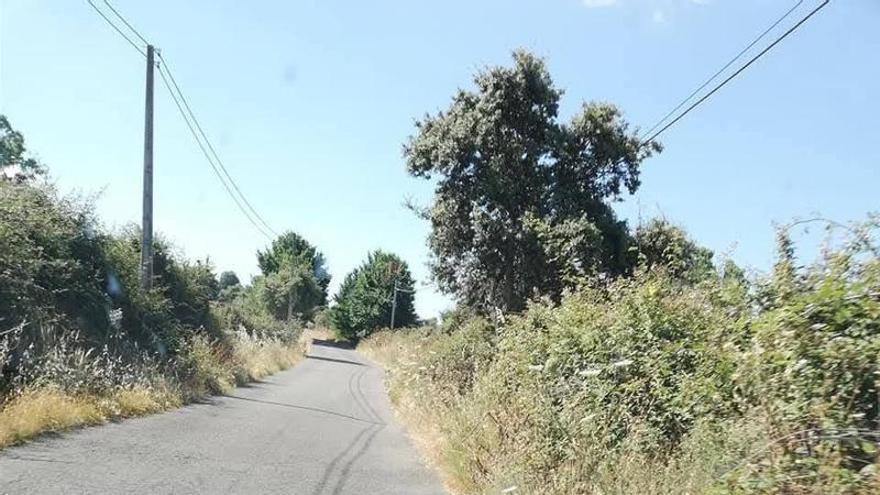 Vecinos de Huertas de la Magdalena denuncian el abandono de la carretera y alertan del riesgo de incendio