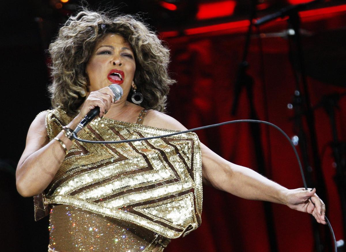 La cantante Tina Turner.