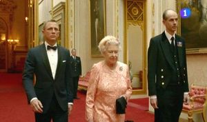 El cameo de la Reina, en la inauguració dels Jocs Olímpics de Londres 2012 (TVE-1).