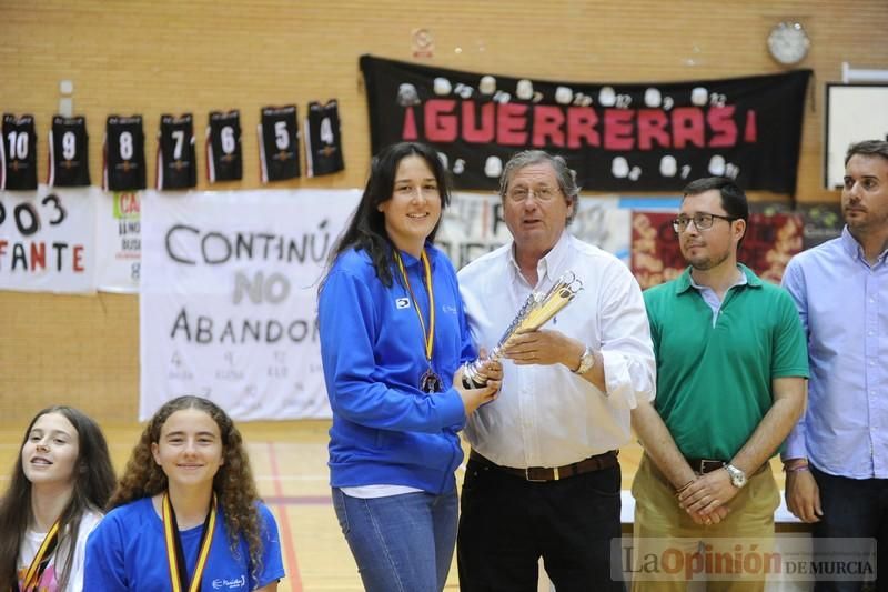 Final Four cadetes femenino en el Infante