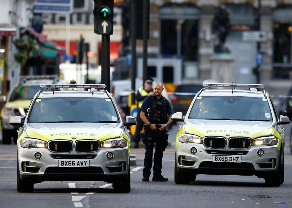 Las imágenes del atentado terrorista en Londres.