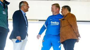 Koeman: «El ‘presi’ m’ha defensat, però qualsevol entrenador ha de guanyar per seguir»