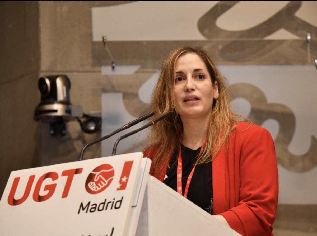 Marina Prieto, secretaria general de UGT Madrid y exsecretaria de Igualdad en la federación estatal