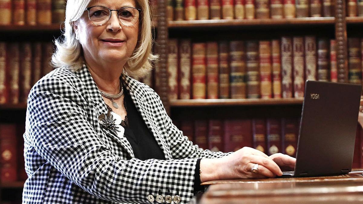 Mª Enriqueta Tapiador | Sigue al frente de su despacho de abogados. | MANUEL MURILLO/A.J. GONZÁLEZ